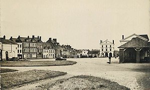 La place de la mairie.