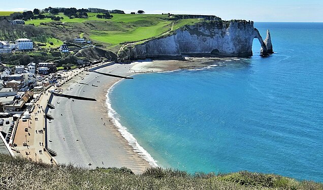 Etretat beach, France