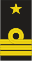 Capitão de mar e guerra (Mozambique Naval Command)