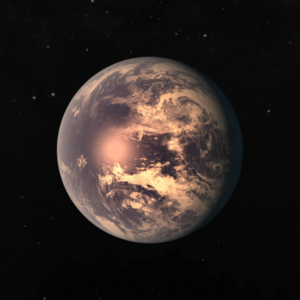 TRAPPIST-1eの想像図