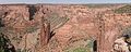 * Nomination: Spider Rock in Canyon de Chelly National Monument, Arizona, USA --Dschwen 15:18, 1 June 2012 (UTC) * Review Impressive vista. However, dust spot about 25% from right on the horizon. Biopics 16:56, 1 June 2012 (UTC)