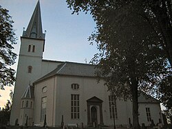 View of the local Vang Church