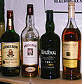 Whisky brands