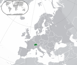 Location of Schweiz