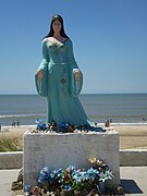 Iemanjá Statue in Barra do Chuí