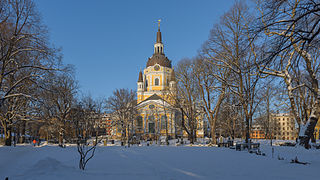 Katarina kyrka och kyrkogård January 2013