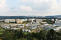 * Nomination The Jena University Hospital with high-rise apartment buildings of Lobeda East in the background and the Leuchtenburg at the horizon. --Indeedous 10:52, 4 March 2013 (UTC) * Decline Very unsharp. --Mattbuck 10:31, 14 March 2013 (UTC)