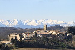 Skyline of Fenouillet-du-Razès