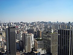 São Paulo, Hauptstadt und bevölkerungsreichste Stadt des Bundesstaates