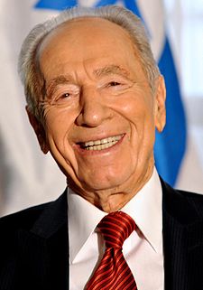 Šimon Peres během státní návštěvy Brazílie v listopadu 2009.