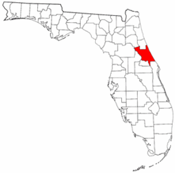 Contea di Volusia – Mappa