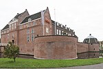 Zijaanzicht kasteel