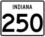 State Road 250 marker