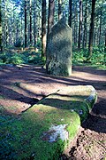 Menhir de l'Étoile dans le « cercle magique »