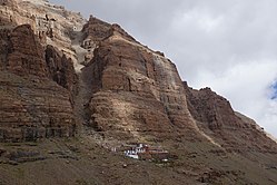 Le monastère de Chukku Gompa.