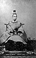 Emperor Meiji wearing konoshi (小直衣) ,1872