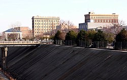 Downtown Gastonia from the northwest