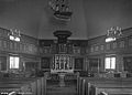 Hadsel Church with ship model (1938 photo)