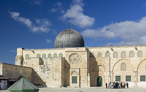 Mesquita de Al-Aqsa, em Jerusalém