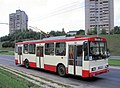 Škoda 14 Tr trolleybus in Simferopol, Ukraine.