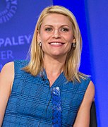 Claire Danes dans le rôle de Carrie Mathison.