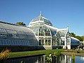 Exterior view of a section of the Phipps Conservatory & Botanical Gardens in Pittsburgh, Pennsylvania, on October 20, 2007.