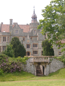 Quantock Lodge, front of the main building