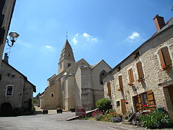 Skyline of Saint-Aubin