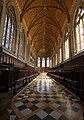 Looking east, St John's College Chapel, Cambridge (1863–69)