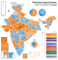 2024 Indian General Election by Bloc