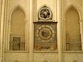 Horloge de l'église abbatiale de Fécamp.