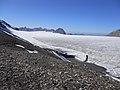 Dr Plaine-Morte-Gletscher, früener au Wildstrubelgletscher