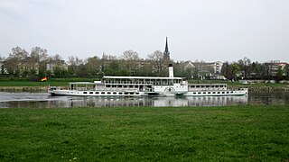 Schiff Dresden – Höhe Sachsenplatz Dresden