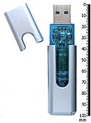 Clé USB (mémoire flash amovible).