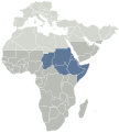 Afrique tropicale du nord-est.