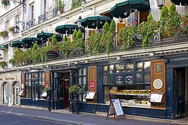 Le Procope, le plus vieux café d'Europe.