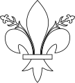 Fleur de lys florencée