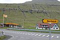 Shell station at the bridge over the Sundini