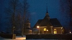 Wooden church of Purmo