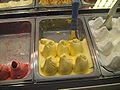 Gelato gusto durian