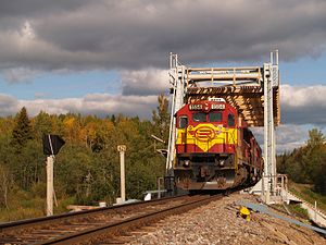 Estonian Railway at Vorbuse