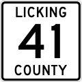 osmwiki:File:Licking County Route 41 OH.svg