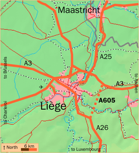 Image illustrative de l’article Autoroute A605 (Belgique)