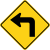 MUTCD W1-1L.svg