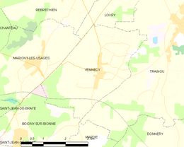 Vennecy – Mappa