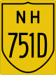 National Highway 751D shield}}