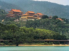 Remote view of Jintai Temple dllu