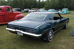 1969 Pontiac Firebird Coupé Heck