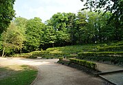 Le théâtre de verdure dans le parc d'Osseghem.