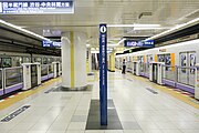 東京地下鐵3號與東武鐵道4號月台（2023年6月）